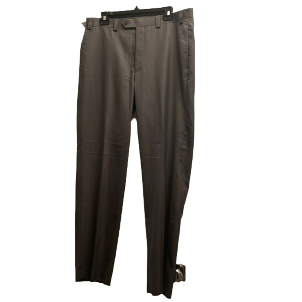 Ralph Lauren gray flat front slacks